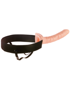 FETISH FANTASY SERIES 10 INCH HOLLOW STRAP-ON LIGHT