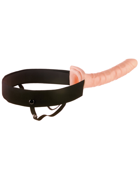 FETISH FANTASY SERIES 10 INCH HOLLOW STRAP-ON LIGHT
