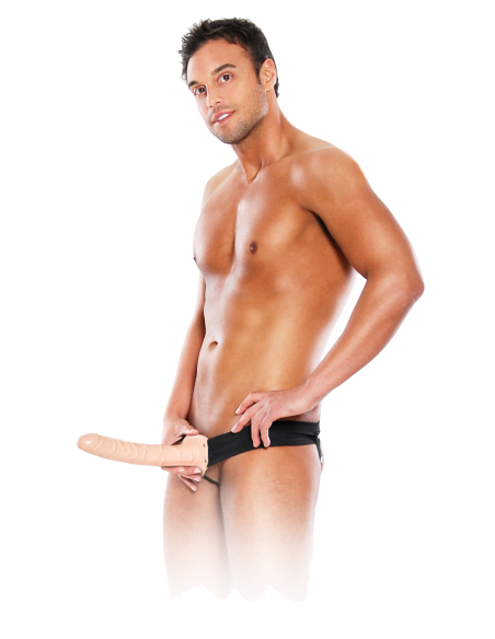 FETICHE FANTASY SERIES 10 PULGADAS HOLLOW STRAP-ON LIGHT