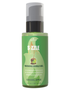 SENSUVA GEL CÁLIDO SIZZLE LIPS CARAMELO MANZANA 59ML