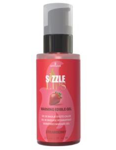 SENSUVA SIZZLE LIPS WARMING GEL STRAWBERRY 59ML