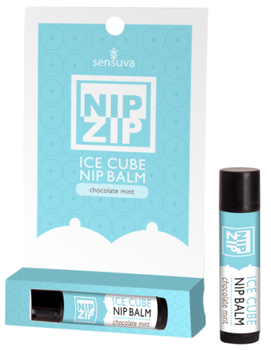 SENSUVA NIP ZIP ICE CUBE NIPPLE BALM CHOCOLATE MINT