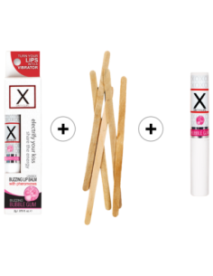 SENSUVA X ON THE LIPS BUBBLE GUM PACK DE 12 PIEZAS DE...