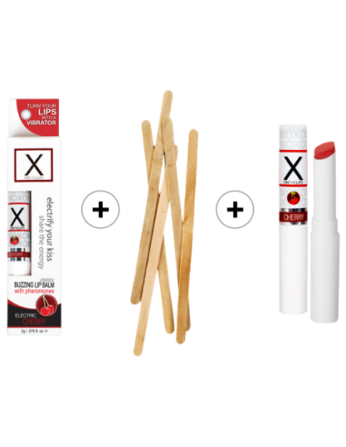 SENSUVA X ON THE LIPS ELECTRIC CHERRY 12 PIECE REFILL PACK