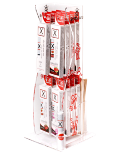 SENSUVA X ON THE LIPS ASSORTED 16 PIECE TOWER DISPLAY