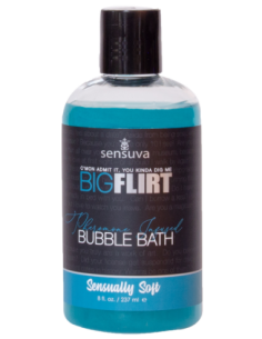 SENSUVA BIG FLIRT PHEROMONE BUBBLE BATH SENSUALLY SOFT 237ML