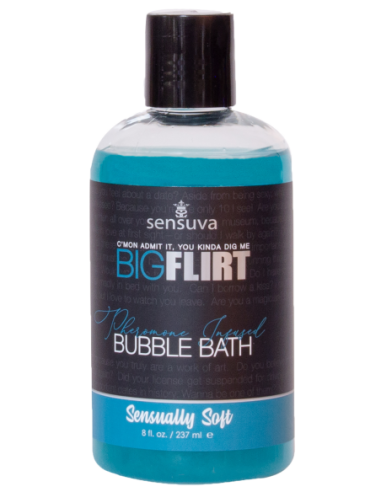 SENSUVA BAÑO DE BURBUJAS DE FEROMONAS BIG FLIRT SENSUALMENTE SUAVE 237ML