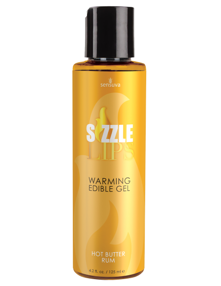 SENSUVA SIZZLE LIPS GEL CÁLIDO MANTEQUILLA RON 125ML