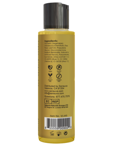 SENSUVA SIZZLE LIPS WARMING GEL PINA COLADA 125ML