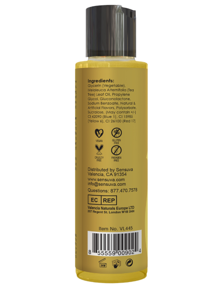 SENSUVA GEL CALENTADOR DE LABIOS CHISPORROTEANTES PINA COLADA 125ML