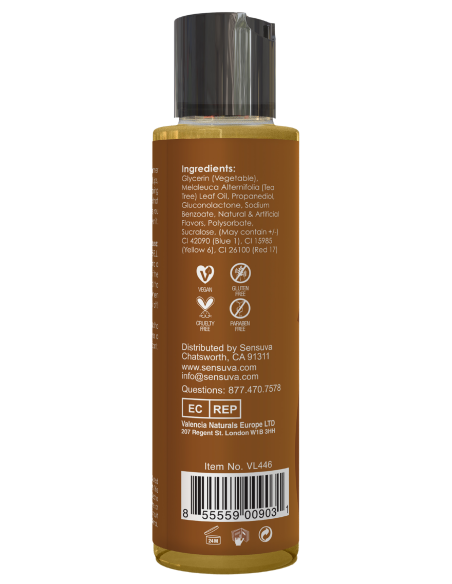 SENSUVA SIZZLE LIPS WARMING GEL SALTED CARAMEL 125ML