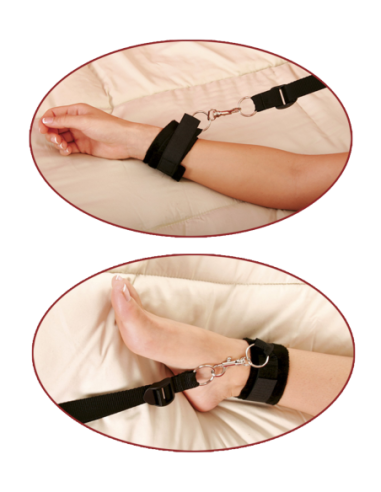FETISH FANTASY SERIES BED BINDINGS RESTRAINT KIT