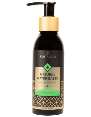 SENSUVA LUBRICANTE PERSONAL NATURAL A BASE DE AGUA CARAMELO DE MANZANA 125ML