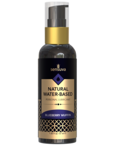 SENSUVA NATURAL WATER-BASED PERSONAL LUBRICANT BLUEBERRY...