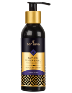 SENSUVA NATURAL WATER-BASED PERSONAL LUBRICANT BLUEBERRY...