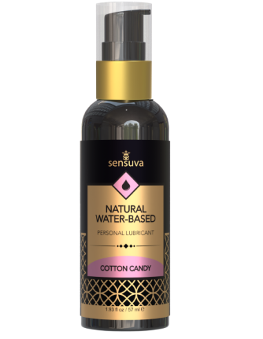 SENSUVA LUBRICANTE PERSONAL NATURAL A BASE DE AGUA ALGODÓN DE AZÚCAR 57ML