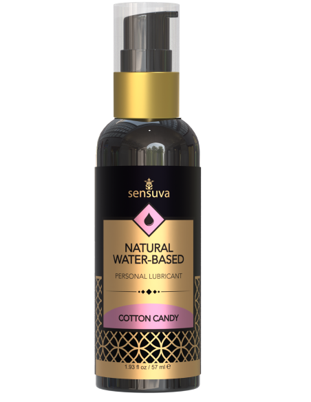 SENSUVA LUBRICANTE PERSONAL NATURAL A BASE DE AGUA ALGODÓN DE AZÚCAR 57ML