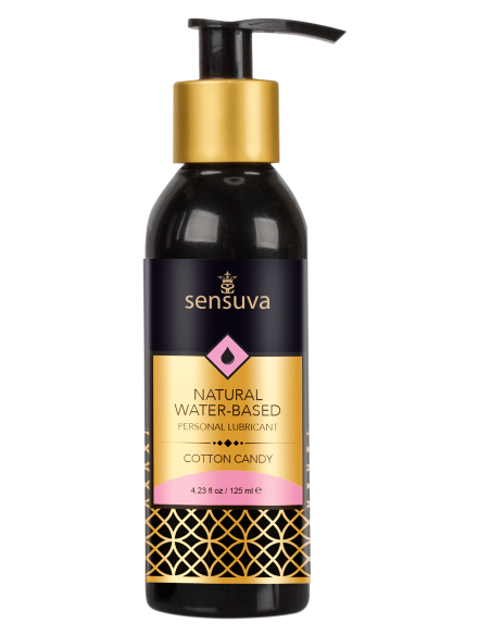 SENSUVA NATURAL WATER-BASED PERSONAL LUBRICANT COTTON CANDY 125ML