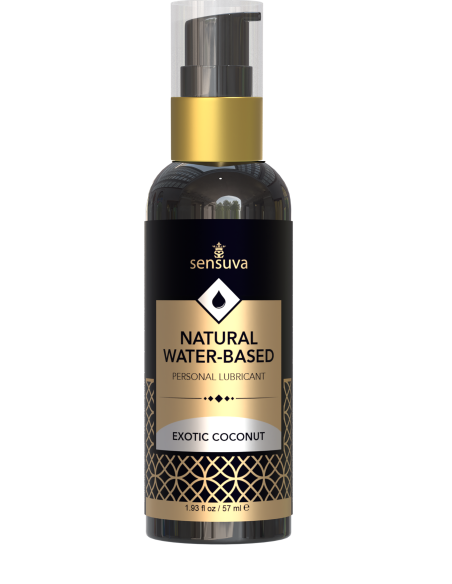 SENSUVA NATURAL WATER-BASED PERSONAL LUBRICANT EXOTIC COCONUT 57ML
