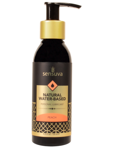 SENSUVA NATURAL WATER-BASED PERSONAL LUBRICANT PEACH  125ML