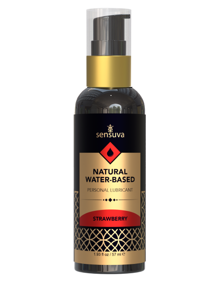 SENSUVA NATURAL WATER-BASED PERSONAL LUBRICANT STRAWBERRY 57ML