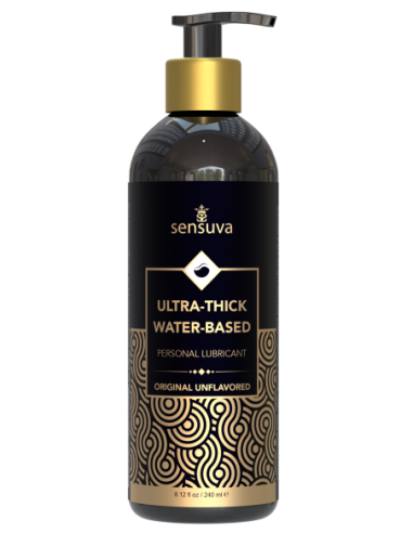 SENSUVA ULTRA–THICK WATER-BASED PERSONAL LUBRICANT ORIGINAL UNFLAVORED 240ML