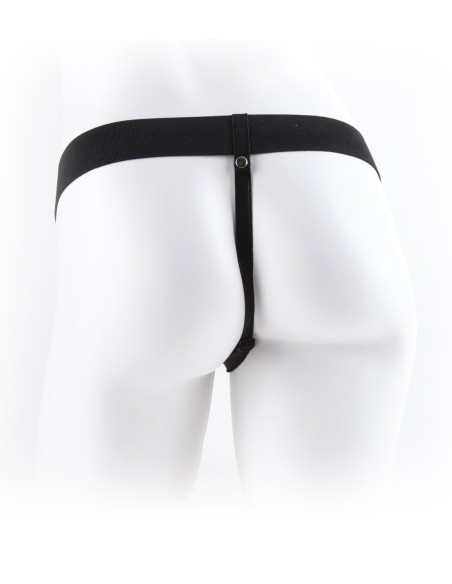 FETISH FANTASY SERIES 9 PULGADAS CORREA HUECA CON BOLAS DE LUZ