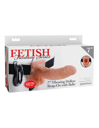 FETISH FANTASY SERIES 7 PULGADAS VIBRADOR HUECO...