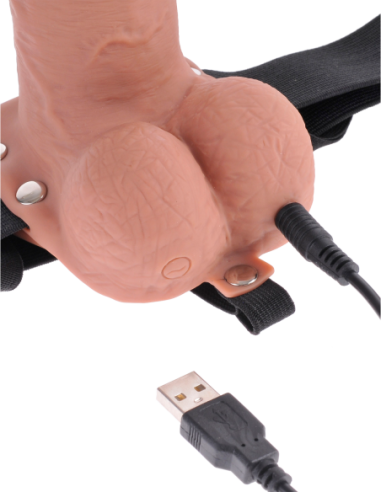 FETISH FANTASY SERIES 7 INCH HOLLOW STRAP-ON...