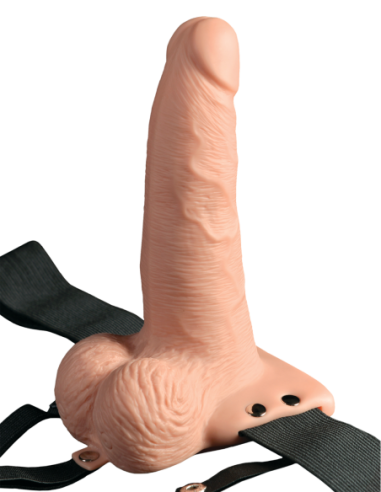 FETISH FANTASY SERIES 6 INCH HOLLOW STRAP-ON...