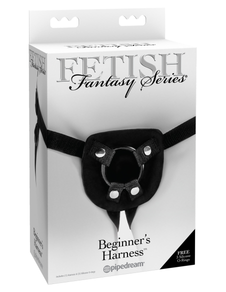 ARNÉS DE PRINCIPIANTE FETISH FANTASY SERIES NEGRO