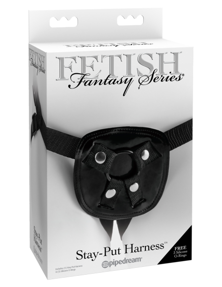 FETISH FANTASY SERIES STAY-PUT HARNESS BLACK