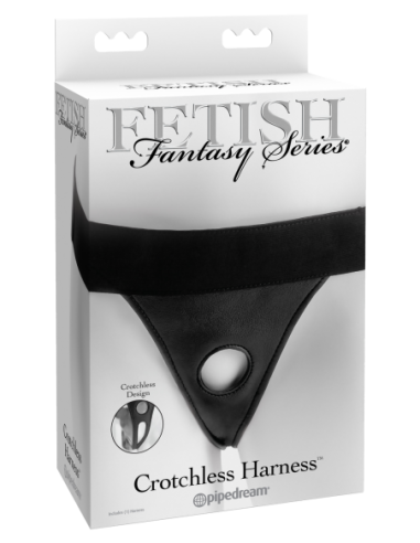FETICHE FANTASY SERIES ARNÉS SIN ENTREPIERNA NEGRO