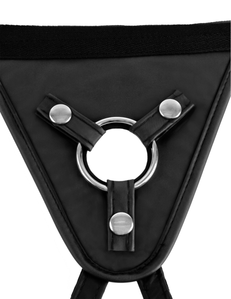 SERIE DE FANTASÍA FETICHISTA PERFECT FIT ARNÉS NEGRO