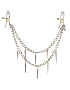 FETISH FANTASY SERIES ROCK HARD NIPPLE CLAMPS SILVER