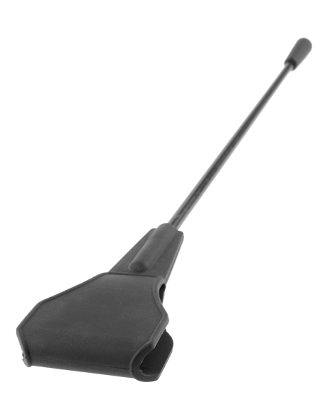 FETISH FANTASY SERIES SILICONE CROP BLACK