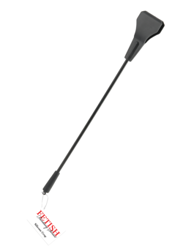 FETISH FANTASY SERIES SILICONE CROP BLACK