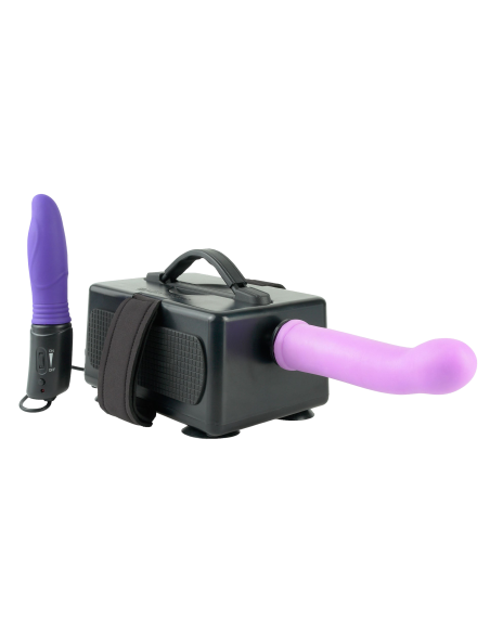 FETICHE FANTASÍA SERIE MÁQUINA DE SEXO PORTÁTIL NEGRO