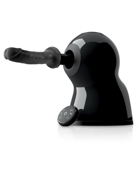 FETISH FANTASY SERIES THE BIGGER BANG THRUSTING & ROTATING SEX MACHINE BLACK