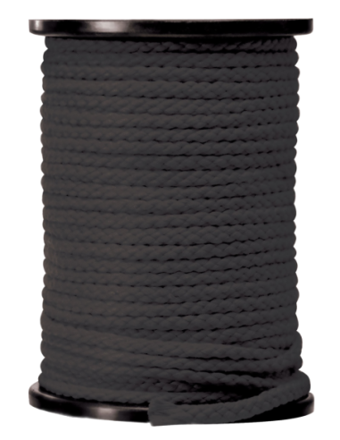 FETISH FANTASY SERIES BONDAGE ROPE 200 FEET BLACK