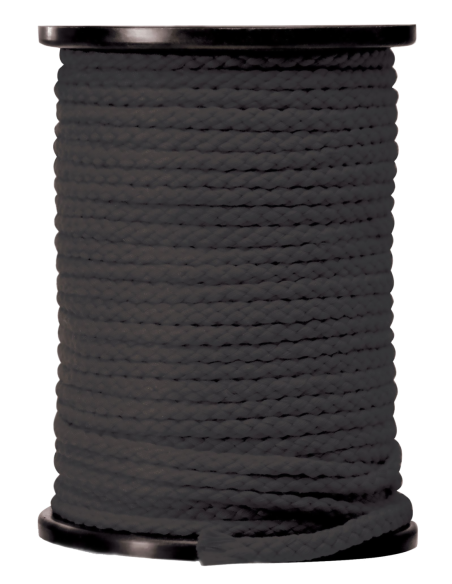 FETICHE FANTASY SERIES CUERDA BONDAGE 200 PIES NEGRO
