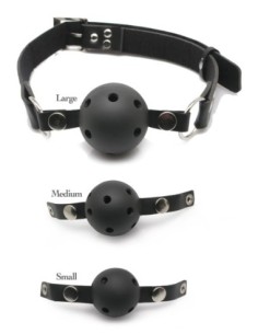 FETISH FANTASY SERIES BALL GAG TRAINING SYSTEM BLACK 2