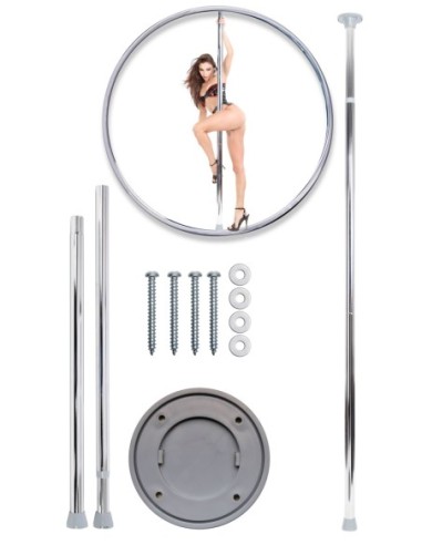 FETISH FANTASY SERIES FANTASY DANCE POLE SILVER