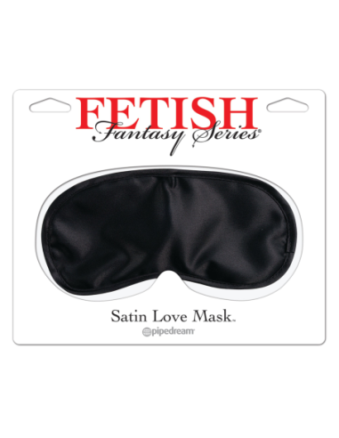 FETISH FANTASY SERIES SATIN LOVE MASK BLACK