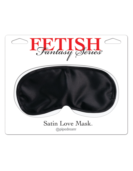 FETISH FANTASY SERIES SATIN LOVE MASK BLACK