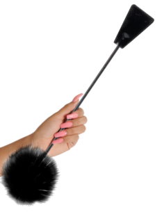 SERIE FETICHE FANTASÍA EDICIÓN LIMITADA PLUMA CROP NEGRO 2