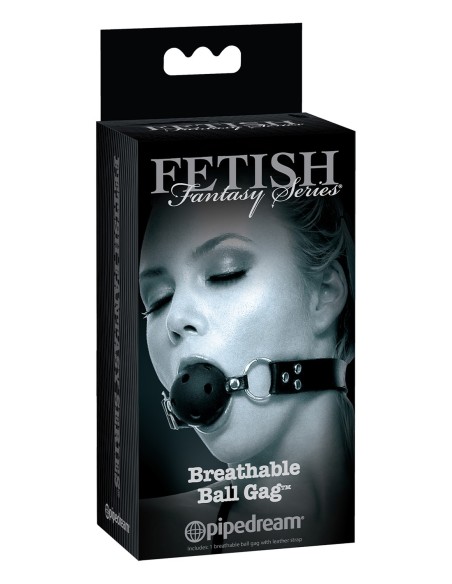 FETISH FANTASY SERIES LIMITED EDITION BREATHABLE BALL GAG BLACK