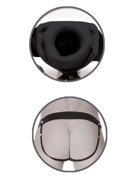 FETISH FANTASY SERIES LIMITED EDITION HOLLOW STRAP-ON BLACK