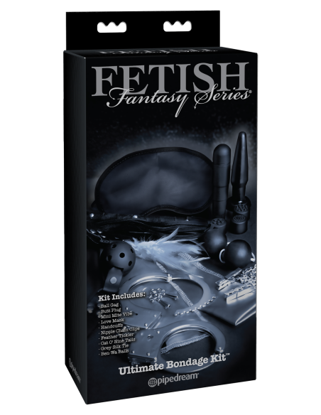 FETISH FANTASY SERIES LIMITED EDITION ULTIMATE BONDAGE KIT BLACK