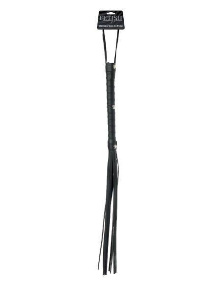 FETISH FANTASY SERIES LIMITED EDITION DELUXE CAT O' NINE BLACK